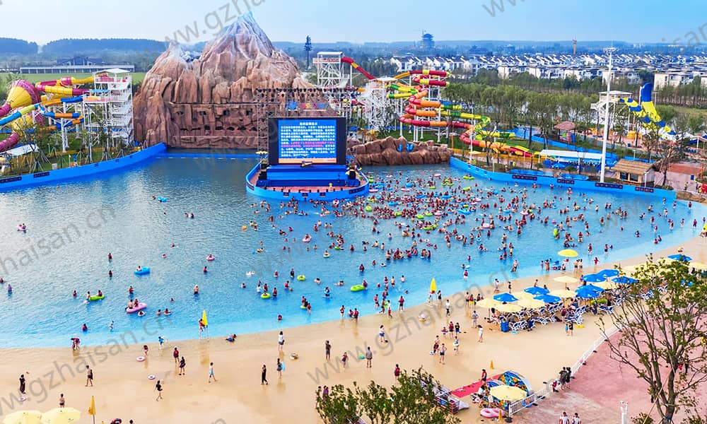 江苏盐城长乐水世界海浪池 江苏盐城长乐水世界海浪池