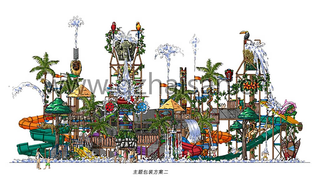 J9国际站登录游乐为海花岛水上主题乐园提供设备制造安装全程服务