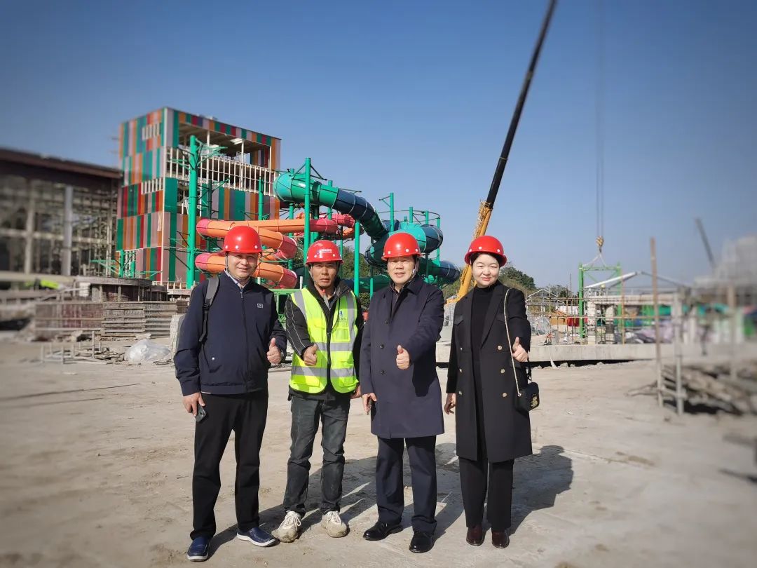 快讯 | J9国际站登录游乐董事长一行视察南北湖开元森泊水乐园项目进展情况 快讯 | J9国际站登录游乐董事长一行视察南北湖开元森泊水乐园项目进展情况